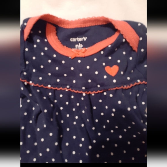 Baby Girl 4 piece Sleeper Set Newborn (Bundle) - Picture 4 of 11